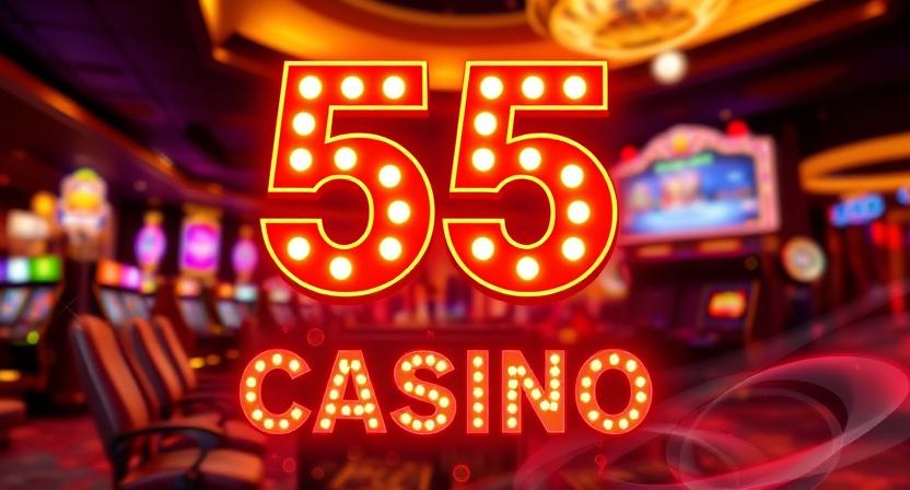 Variety of slot machines available on 55 PH