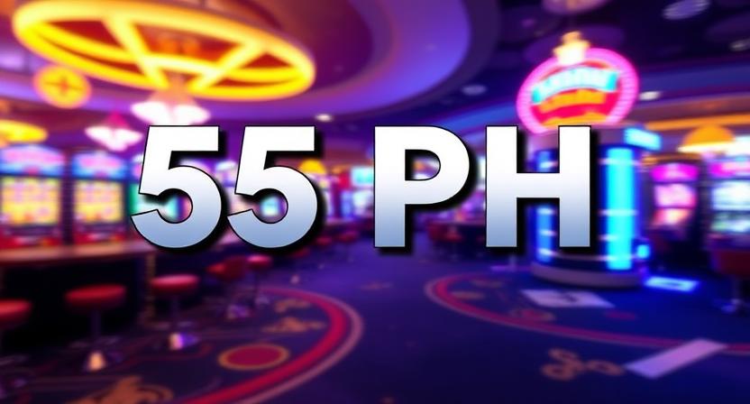 Live dealer streaming tables on 55 PH casino